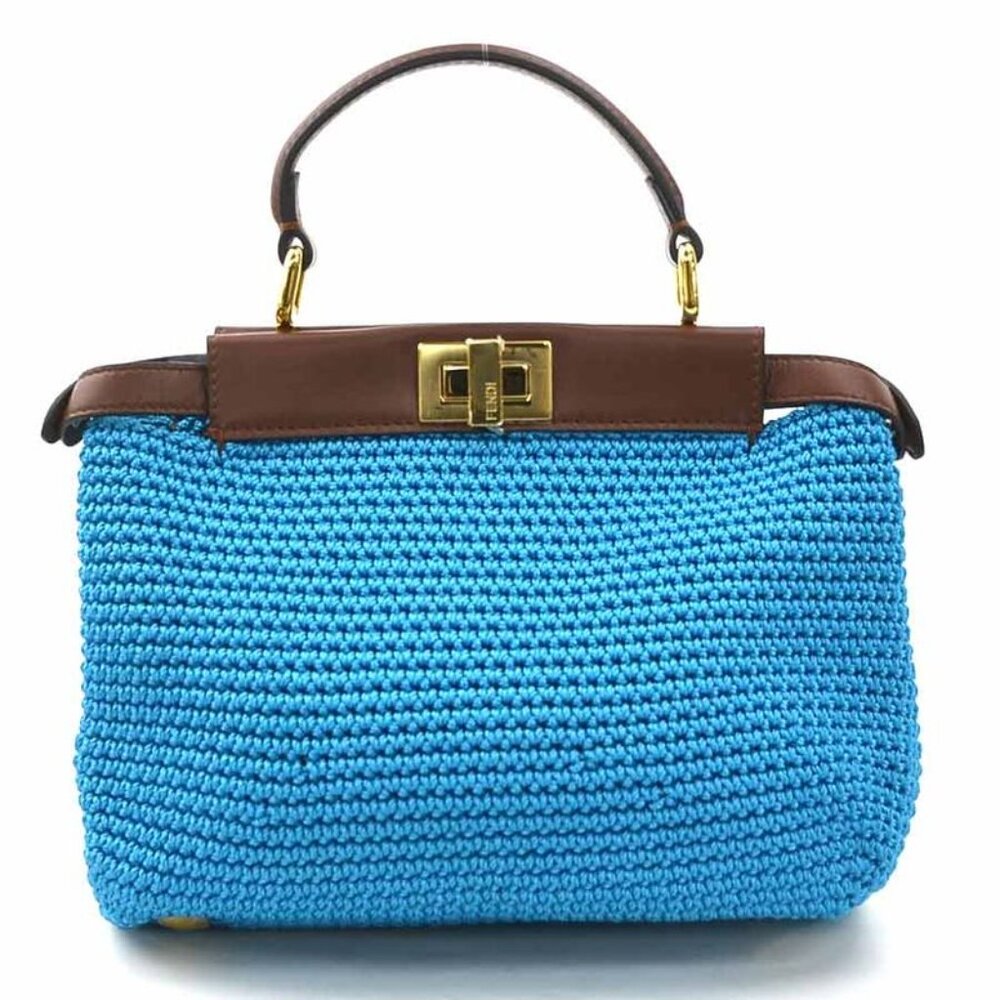 ★SOLD★ Fendi Shoulder Bag Handbag Mini Peekaboo 8 3 - Picture 3 of 10